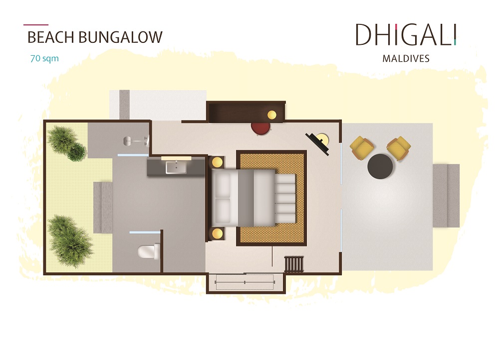 Floor Plan For 70 Sqm House Bungalow
