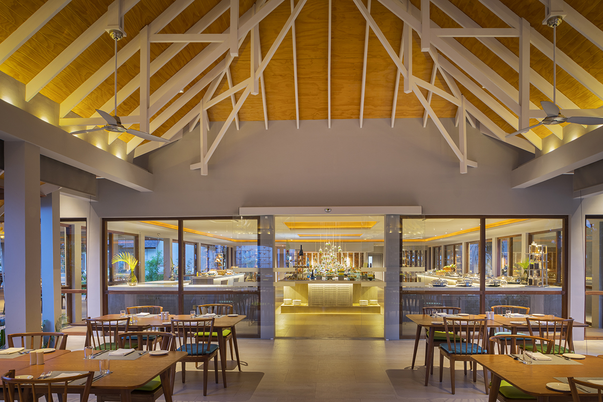 Buffet Restaurant Maldives Capers at Dhigali Maldives